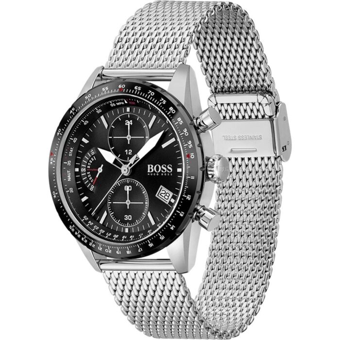 Hugo Boss Men's Chronograph Pilot Edition Stainless Steel Watch - 1513886 - Image 2